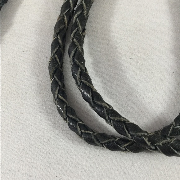 Vintage Turquoise and Coral Bolo c-31 Silver - Picture 4 of 7